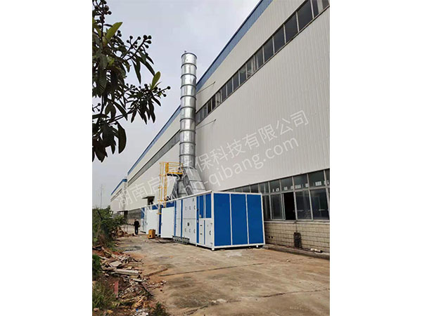 廢氣處理設(shè)備（10萬(wàn)風(fēng)量干式+UV+活性炭）